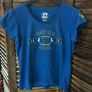 2016 Notre Dame Fighting Irish Shirt L